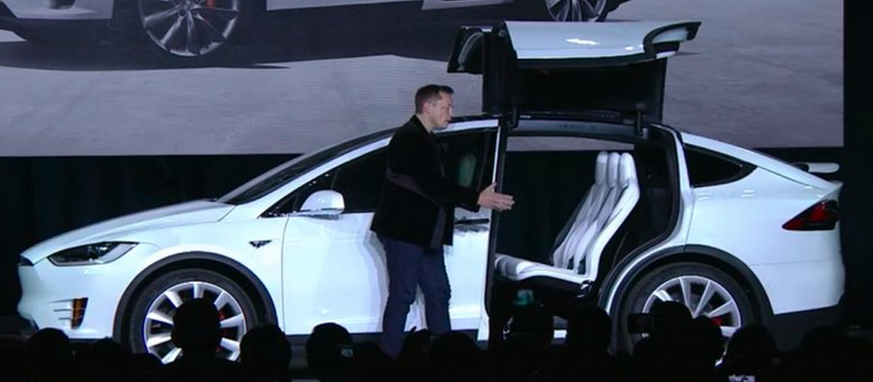 1 Elon Musk - Tesla Model X
