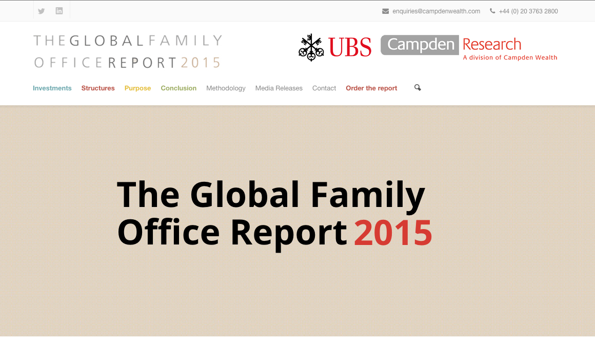 Global Family Office Report 2015 - 3