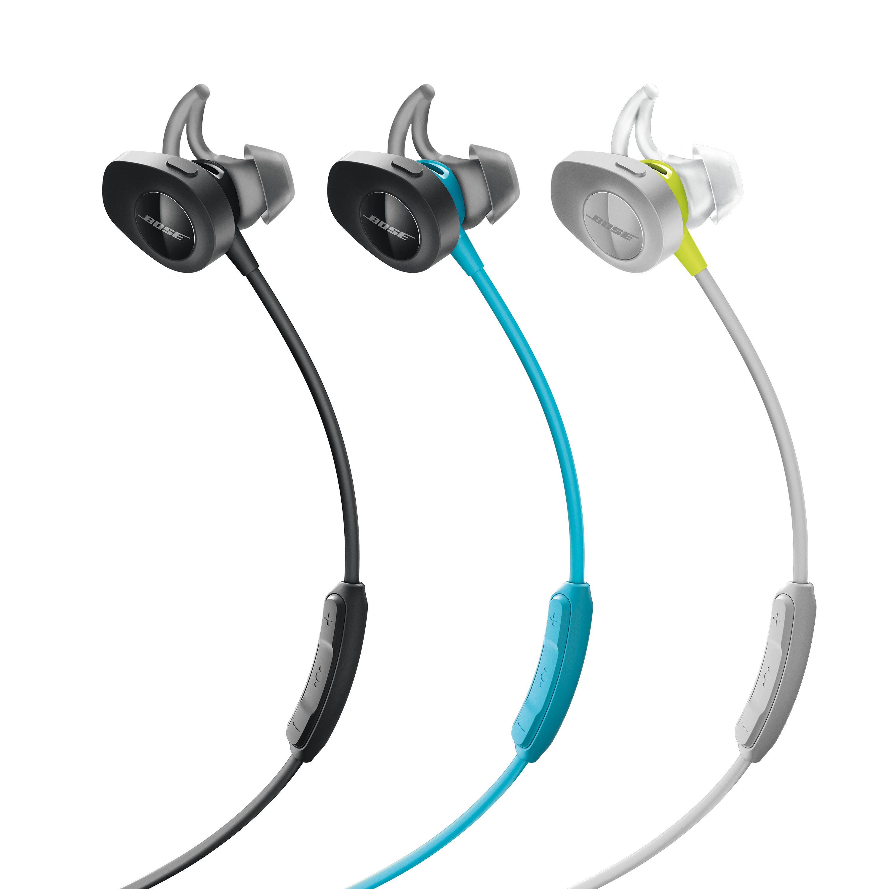 SoundSport wireless headphones - Black, Aqua, Citron