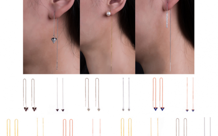 The9thMuse :: TwelveoTwo Threader Earrings Collection